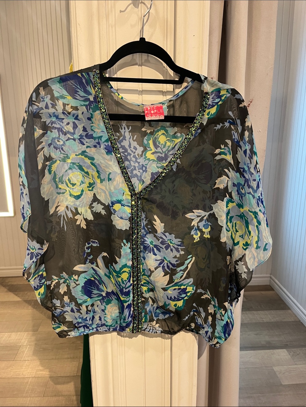 Free People size Small Sheer Top